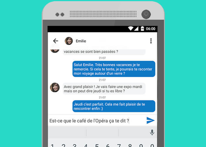 application rencontre pro