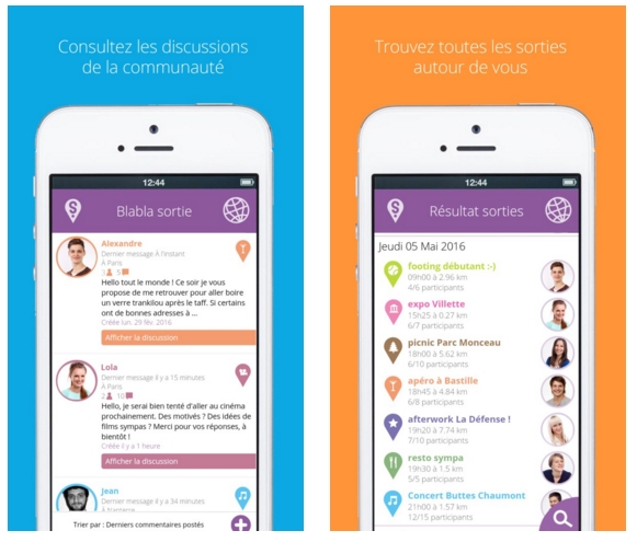 application rencontre pro