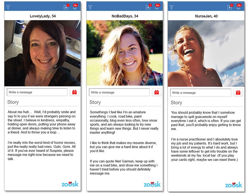 write a good profile for a dating website